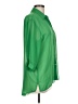 Focus Life Style 100% Polyester Green 3/4 Sleeve Blouse Size 10 (petite) - photo 4