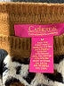 CATHERINE Catherine Malandrino 100% Polyester Animal Print Brown Pullover Sweater Size M - photo 7