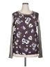 Kaileigh Purple Long Sleeve Top Size XXL - photo 1