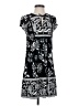 Mark 100% Viscose Paisley Black Casual Dress Size S - photo 1
