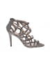 Nina Gray Silver Sandals Size 9 1/2 - photo 1