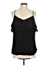 Soho Black Sleeveless Blouse Size M - photo 1