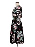 Assorted Brands 100% Polyester Print Black Casual Dress Size M - photo 5