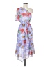 Julia Jordan 100% Polyester Floral Blue Cocktail Dress Size 6 - photo 1