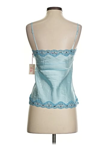 Gold Hawk Sleeveless Silk Top (view 2)