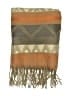 Unbranded Brown Orange Scarf One size - photo 2