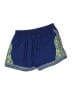 Sweet Wanderer 100% Polyester Paisley Blue Shorts Size S - photo 2