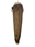 Joie 100% Polyester Animal Print Gold Casual Pants Size L - photo 5