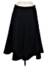 600 West Solid Black Formal Skirt Size 8 - photo 1