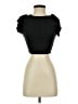 Zara Black Short Sleeve Top Size S - photo 1