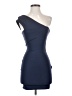 Superdown Solid Blue Cocktail Dress Size XS - photo 1