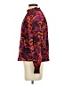 Saylor 100% Viscose Floral Purple Long Sleeve Blouse Size XS - photo 5