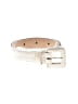 Doncaster Collection 100% Leather Ivory White Leather Belt Size S - photo 1