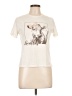 Assorted Brands Ivory Short Sleeve T-Shirt Size L - photo 1