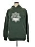 Originality 100% Polyester Green Zip Up Hoodie Size XL - photo 1
