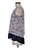 Princess Vera Wang 100% Polyester Blue Sleeveless Blouse Size M - photo 5