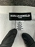 Karl Lagerfeld Paris White Pullover Sweater Size S - photo 7