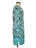 Ali Ro Paisley Teal Casual Dress Size 0 - photo 4