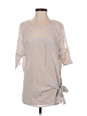 Gold Hawk Short Sleeve Blouse (view 1)