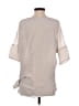 Gold Hawk Tan Short Sleeve Blouse Size S - photo 2