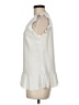 Banana Republic 100% Polyester Solid White Ivory Sleeveless Blouse Size M - photo 5