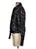 Elan 100% Polyester Stars Black Long Sleeve Blouse Size S - photo 5