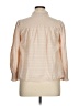 Design 365 100% Cotton Tan 3/4 Sleeve Blouse Size 1X - photo 2