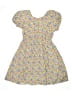 Epic Threads 100% Rayon Floral Yellow Dress Size L (youth) - photo 2