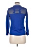 Under Armour 100% Polyester Blue Long Sleeve Polo Size M - photo 2