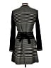 Sonia Rykiel Stripes Gray Coat Size L (estimated) - photo 2