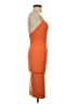 Babaton Solid Orange Cocktail Dress Size XS - photo 4