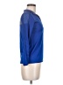 Under Armour 100% Polyester Blue Long Sleeve Polo Size M - photo 4