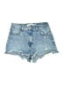 Tinseltown Stars Blue Denim Shorts Size 11 - photo 1