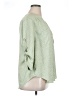 Torrid 100% Polyester Polka Dots Green 3/4 Sleeve T-Shirt Size 1X Plus (1) - photo 4
