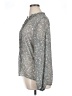 Liz Claiborne 100% Polyester Paisley Silver Long Sleeve Blouse Size XL - photo 5