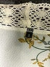 Unbranded 100% Polyester Ivory White Kimono Size S - photo 4