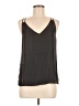 Ann Taylor LOFT 100% Polyester Gray Tank Top Size M - photo 1