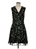 Charming Charlie 100% Polyester Print Black Cocktail Dress Size S - photo 1