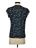 Ivanka Trump 100% Polyester Stars Blue Short Sleeve Blouse Size P (petite) - photo 2
