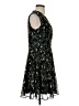 Charming Charlie 100% Polyester Print Black Cocktail Dress Size S - photo 4