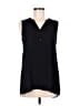 Iz Byer 100% Polyester Black Sleeveless Blouse Size M - photo 1