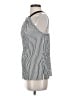 W by Worth Silver Sleeveless Blouse Size 2 - 4 - photo 5
