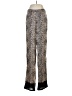 Solitaire Animal Print Gold Casual Pants Size M - photo 1