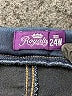 ROYALTY Solid Blue Jeggings Size 24 waist - photo 4