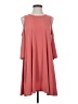 BCBGeneration Solid Pink Casual Dress Size S - photo 1