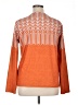 Unbranded Chevron-herringbone Orange Pullover Sweater Size XL - photo 2