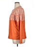 Unbranded Chevron-herringbone Orange Pullover Sweater Size XL - photo 5