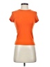 Madewell Color Block Orange Short Sleeve Turtleneck Size XS - photo 1