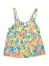 Sunsets Floral Yellow Swimsuit Top Size 16 - photo 1