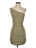 Forever 21 Solid Tan Cocktail Dress Size S - photo 1